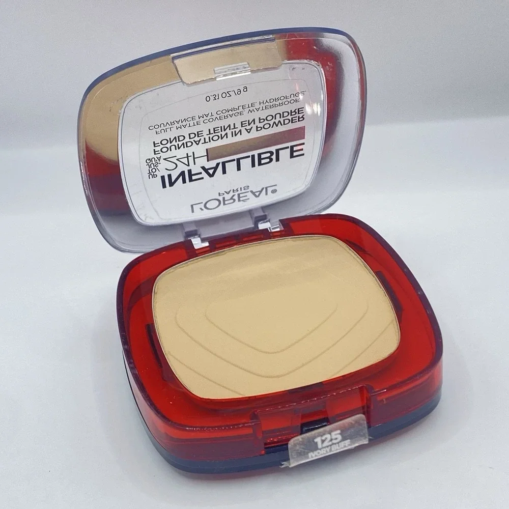 L'Oreal Paris Infallible Up to 24H Fresh Wear Foundation Powder 125 Ivory Buff